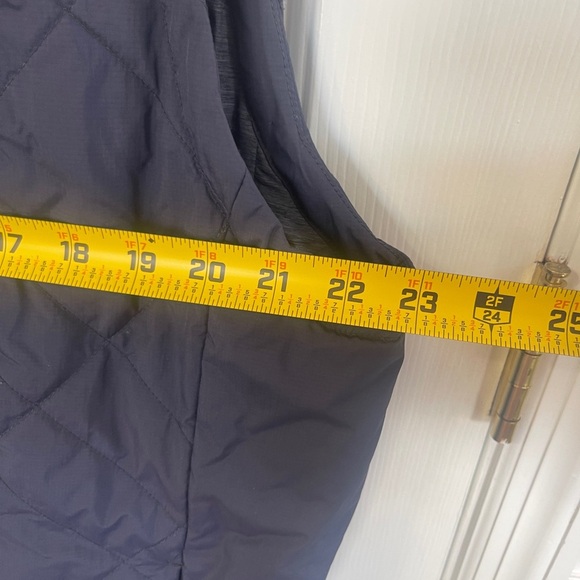 Rural Cloth XXl Mens Navy Tan Nylon Outdoor Vest Quilted Rugged - Picture 6 of 7